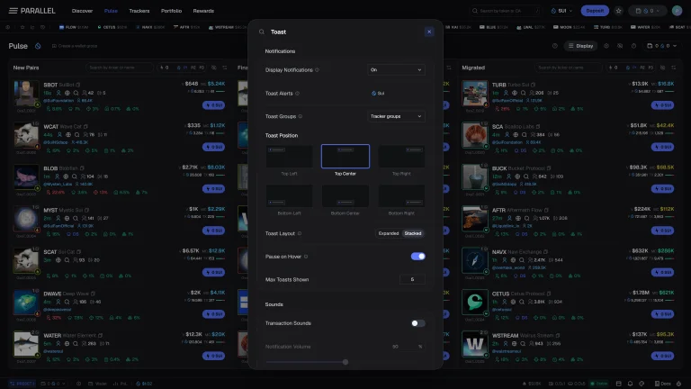 Parallel notification preferences interface preview